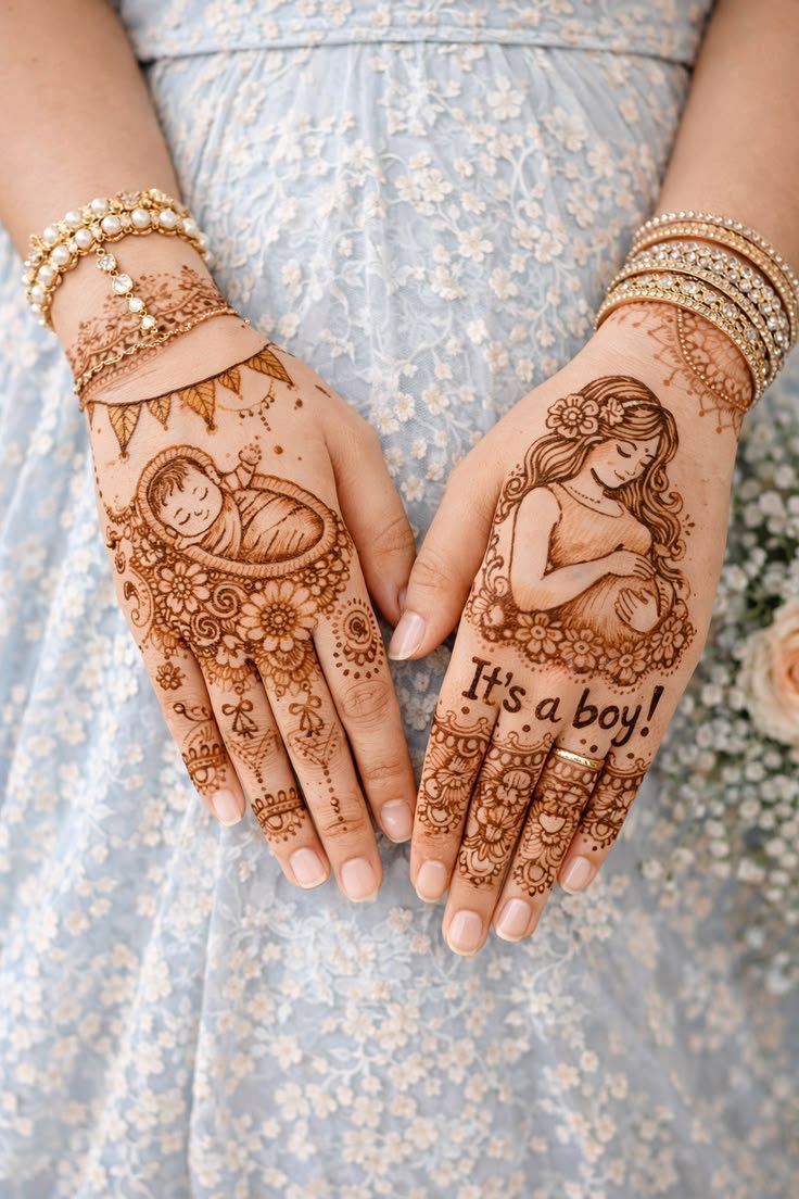 Baby Shower Mehndi